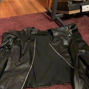 Leather jacket